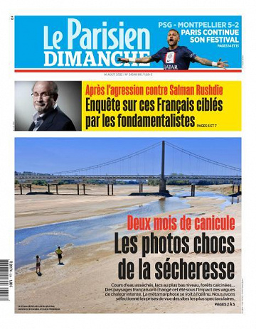 Le Parisien du Dimanche 14 Août 2022