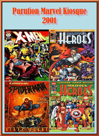 Parution Marvel Kiosque 2001 HD FR CBR | COMICs