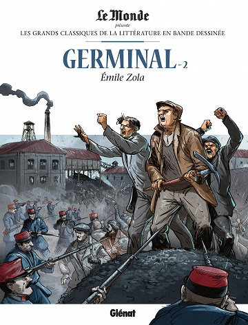 Les grands Classiques de la littérature en bande dessinée (Glénat/Le Monde) - Tome 13 - Germinal (2)
