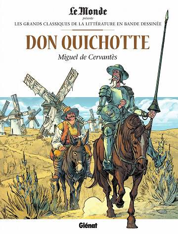 Les grands Classiques de la littérature en bande dessinée (Glénat/Le Monde) - Tome 18 - Don Quichotte