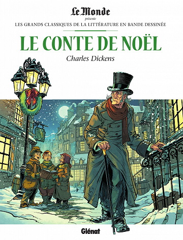 Les grands Classiques de la littérature en bande dessinée (Glénat/Le Monde) - Tome 24 -  Le conte de Noël