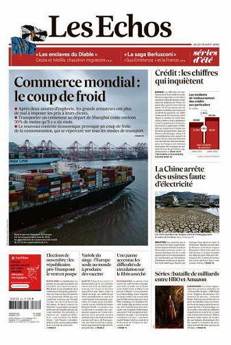 Les Echos du Jeudi 18 Août 2022