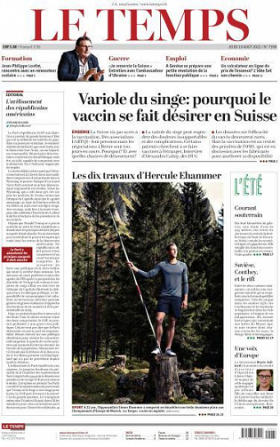 Le Temps - 18 Août 2022