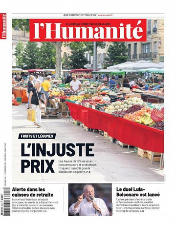 L’Humanite - 18 Août 2022