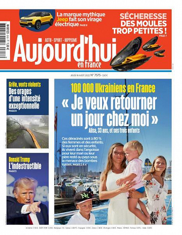 Aujourd’hui en France - 18 Août 2022