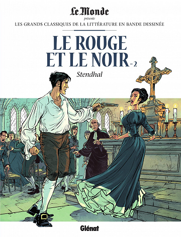 Les grands Classiques de la littérature en bande dessinée (Glénat/Le Monde) - Tome 26 - Le Rouge et le Noir (2)