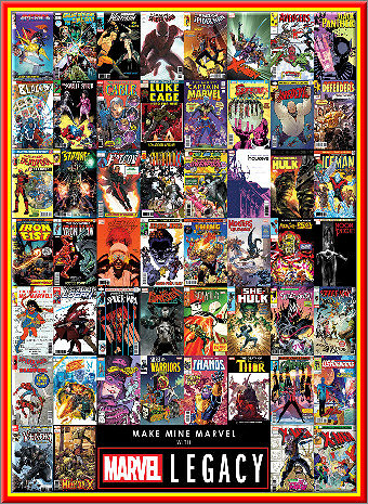 Gigapack Marvel Legacy 554 Tomes (2017-2018) | Comics