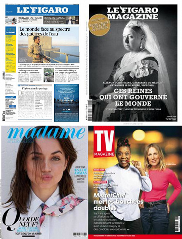 Pack Le Figaro et ses 3 suppléments - Vendredi 19 Août 2022