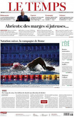 Le Temps - 19 Août 2022