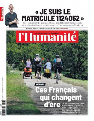 L’Humanite - 19-21 Août 2022