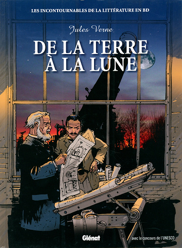 Les Incontournables De La Littérature En BD - Tome 27 - De la Terre à la Lune