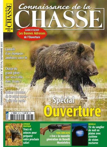 Connaissance de la Chasse - Septembre 2022