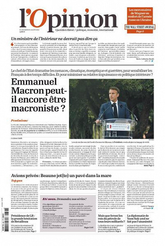L’Opinion - 22 Août 2022