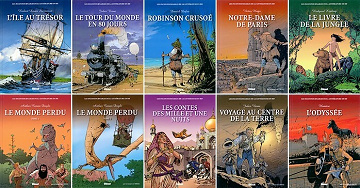 Les incontournables de la litterature en BD (30 Tomes)