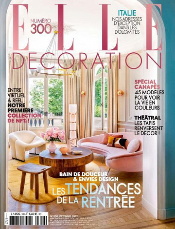 Elle Décoration France - Septembre 2022