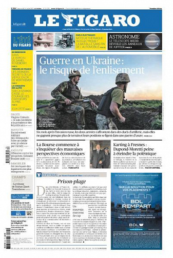 Le Figaro du Mercredi 24 Août 2022