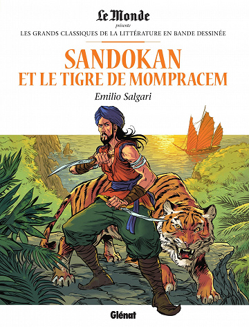 Les grands Classiques de la littérature en bande dessinée (Glénat/Le Monde) - Tome 35 - Sandokan et le Tigre de Mompracem