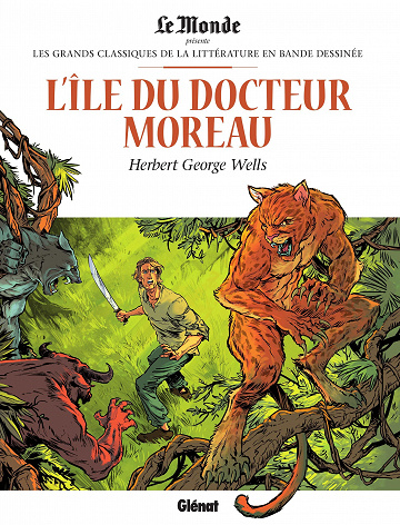 Les grands Classiques de la littérature en bande dessinée (Glénat/Le Monde) - Tome 39 - L'Île du Docteur Moreau