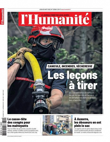 L’Humanite - 25 Août 2022