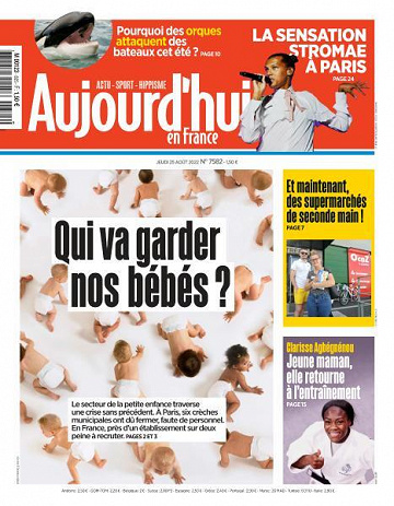 Aujourd’hui en France - 25 Août 2022
