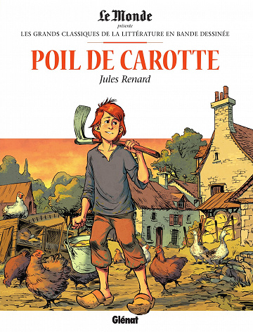 Les grands Classiques de la littérature en bande dessinée (Glénat/Le Monde) - Tome 41 - Poil de Carotte