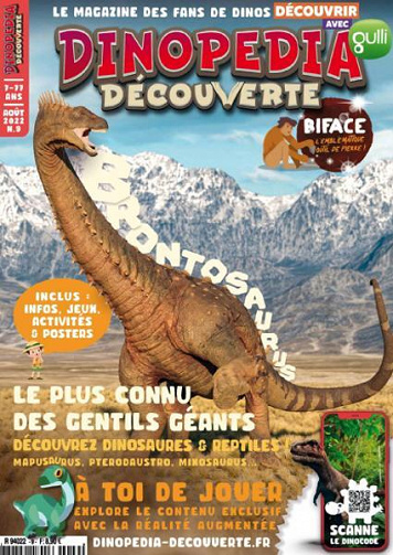 Dinopédia Découverte - Août 2022