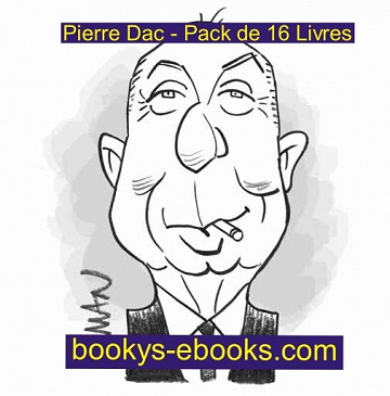 Pierre Dac - Pack de 16 Livres