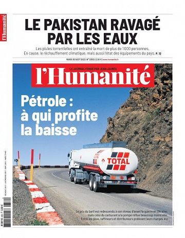 L’Humanite - 30 Août 2022
