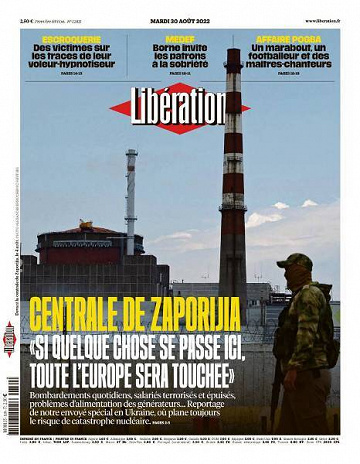 Libération du Mardi 30 Août 2022