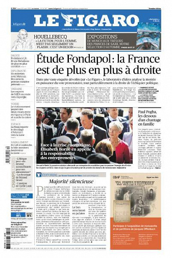 Le Figaro du Mardi 30 Août 2022