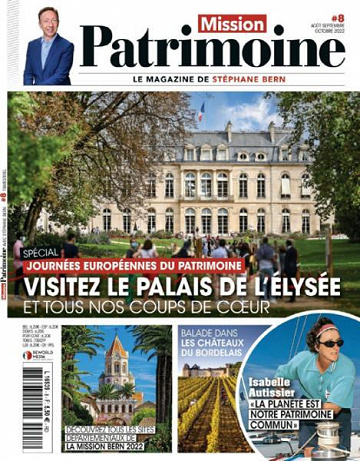 Mission Patrimoine - Août-Octobre 2022