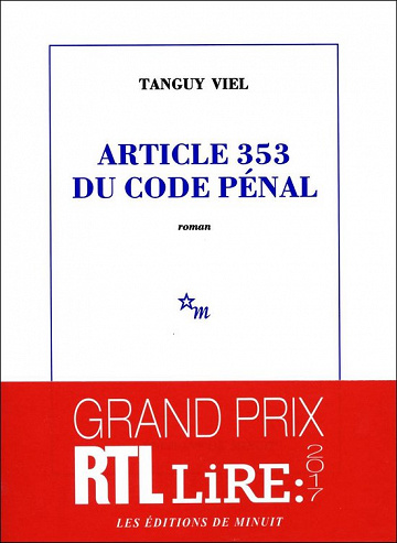 Tanguy Viel - Article 353 du code pénal