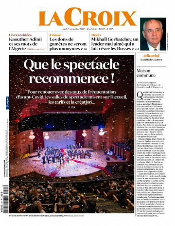 La Croix - 1 Septembre 2022