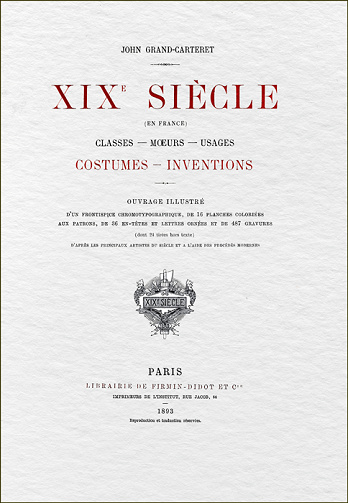 Le XIXe siècle en France - John Grand-Carteret