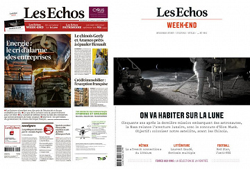 Pack Les Echos + Les Echos Week-end - Vendredi 2 Septembre 2022