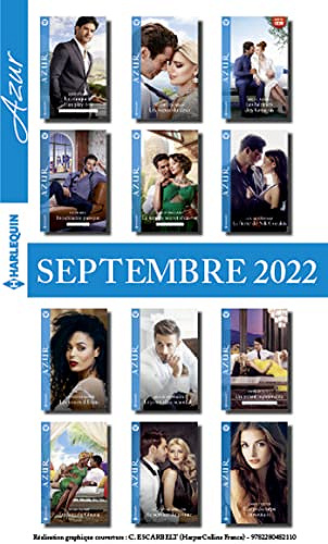 Pack mensuel Azur - 11 romans + 1 gratuit (Septembre 2022) - Collectif