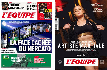 Pack L’Equipe + L’Equipe Magazine - Samedi 3 Septembre 2022