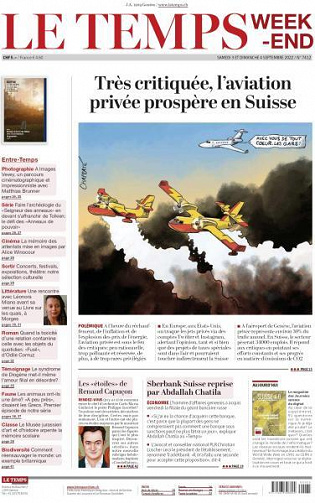 Le Temps - 3-4 Septembre 2022