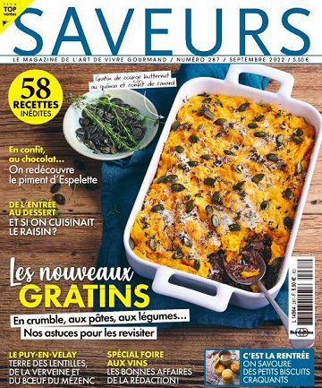 Saveurs France -Septembre 2022