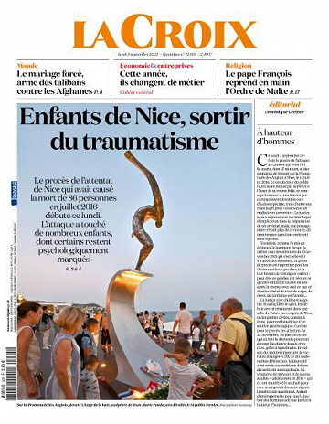 La Croix - 5 Septembre 2022