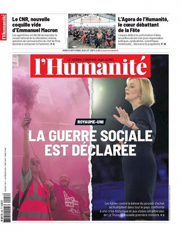 L’Humanite - 6 Septembre 2022
