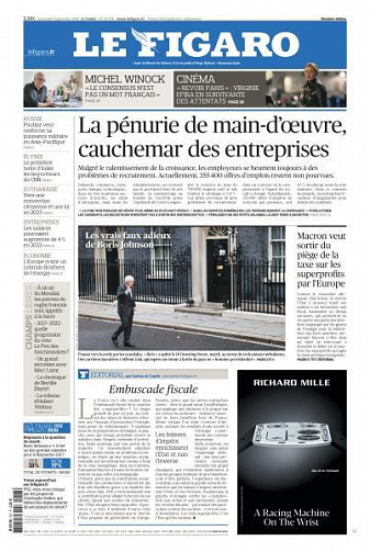 Le Figaro du Mercredi 7 Septembre 2022