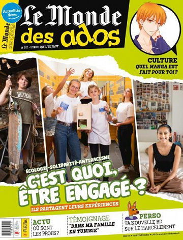 Le Monde des Ados - 7 Septembre 2022