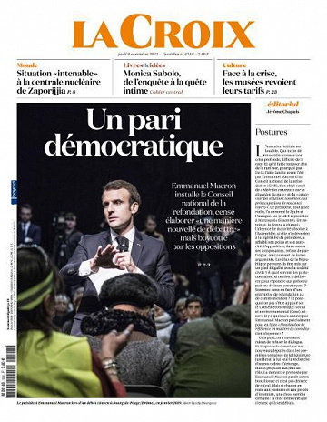 La Croix - 8 Septembre 2022
