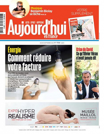 Aujourd’hui en France - 8 Septembre 2022