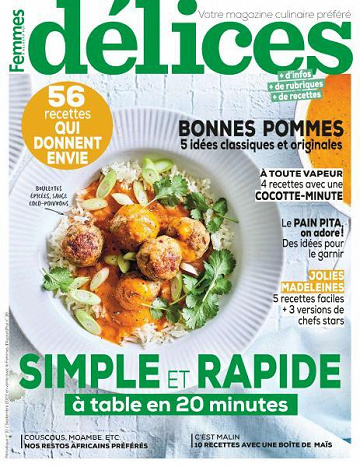 Délices de Femmes d’Aujourd’hui N°10 - Septembre 2022