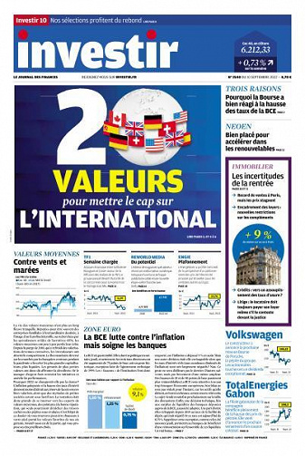 Investir - 10 Septembre 2022