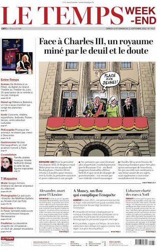 Le Temps - 10-11 Septembre 2022