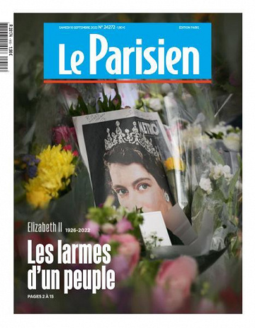 Le Parisien du Samedi 10 Septembre 2022