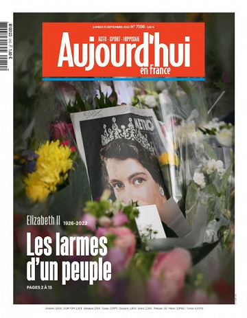 Aujourd’hui en France - 10 Septembre 2022
